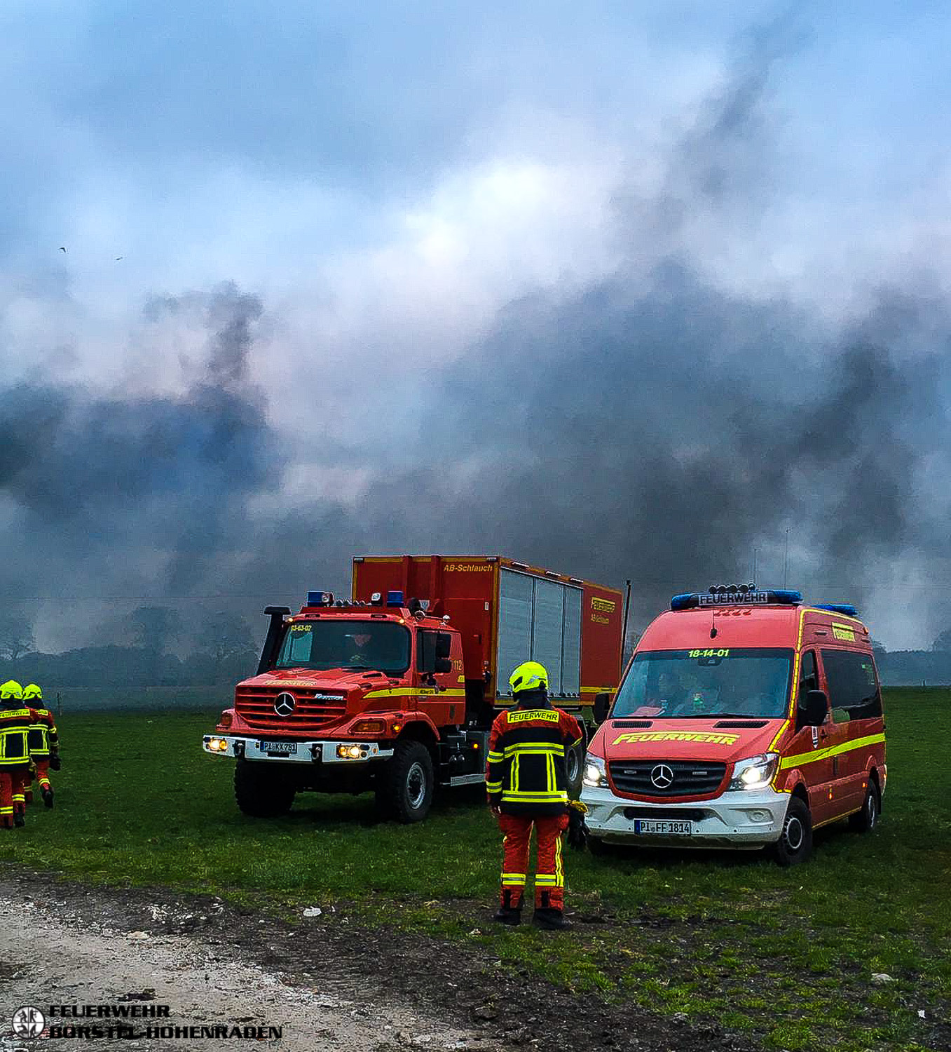 Arbeitsreiche Woche Für Die Feuerwehr Borstel-Hohenraden - Freiwillige ...